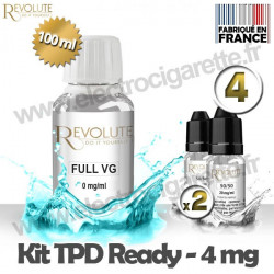 Kit TPD Ready DiY 4 mg - Full VG - Revolute