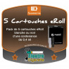Pack de 5 cartouches de recharge eRoll