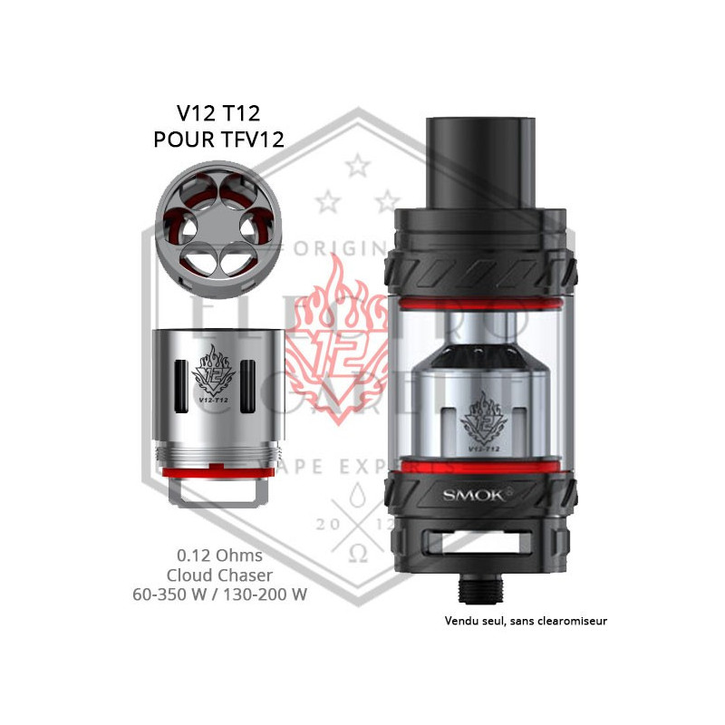 Résistance V12 T12 TFV12 - 0.12 ohm - Smoktech