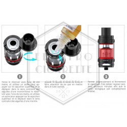 Clearomiseur TFV12 Cloud Beast King RBA par Smoktech