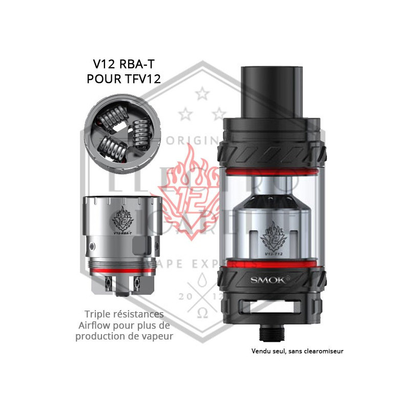 Plateau RBA-T V12 pour TFV12 - Smoktech