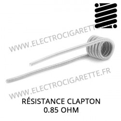 Résistance Clapton en 0,85 Ohm