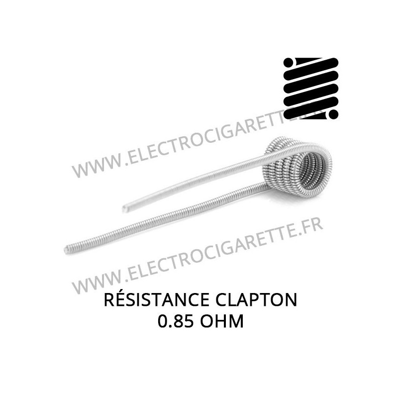 Résistance Clapton en 0,85 Ohm