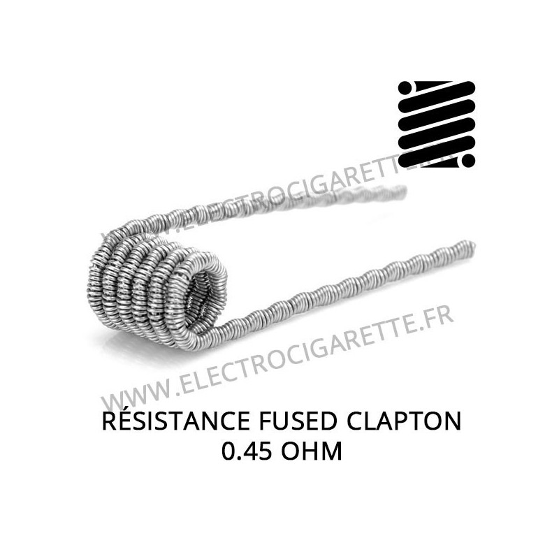 Résistance Fused Clapton en 0,45 Ohm