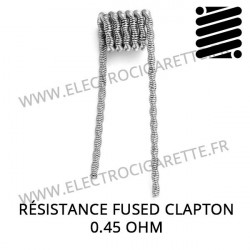 Résistance Fused Clapton en 0,45 Ohm