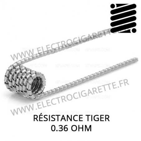Résistance Tiger 0,36 Ohm - Performance et Saveurs Optimales