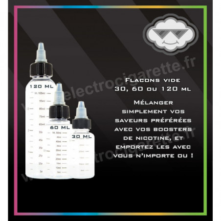 Flacon Biberon Twist gradué pour vos mélanges