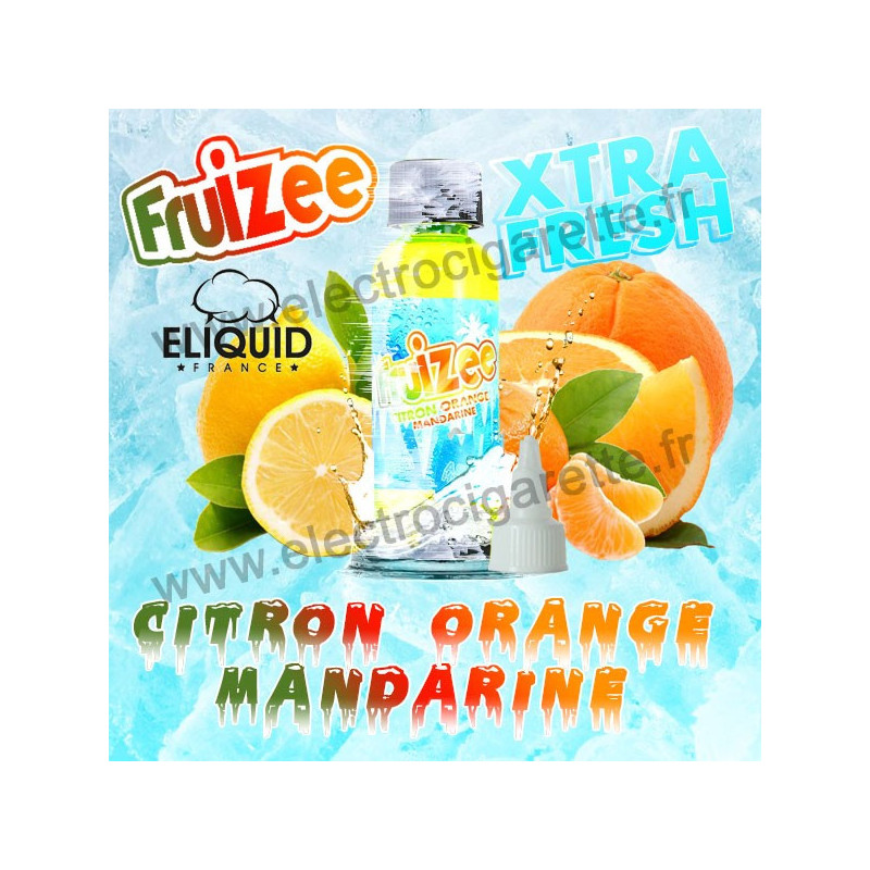 Citron Orange Mandarine Fresh - Fruizee - 50 ml - EliquidFrance