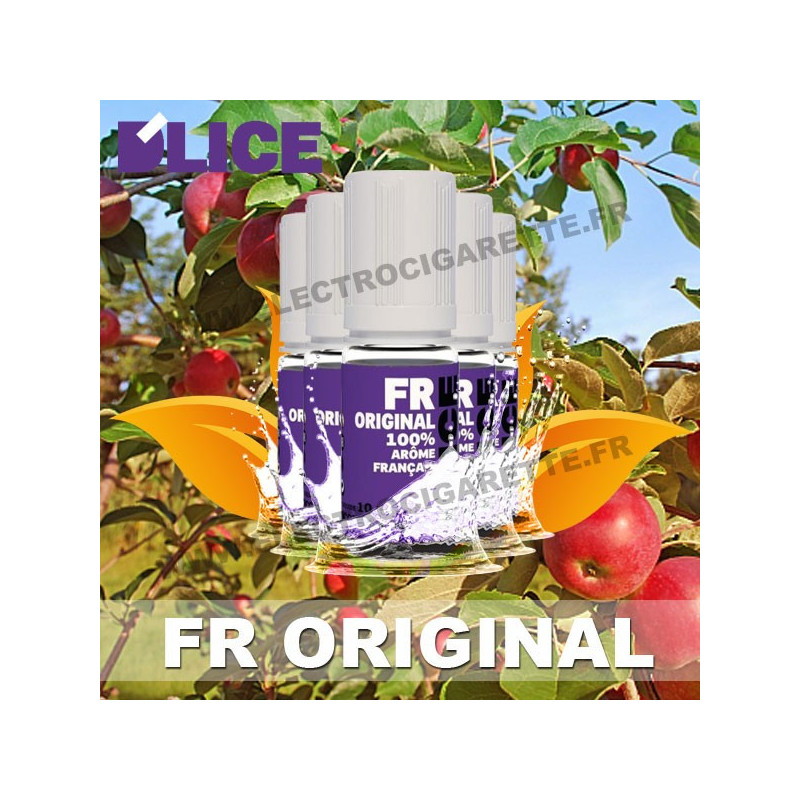 Pack 5 flacons 10 ml FR Original - D'Lice
