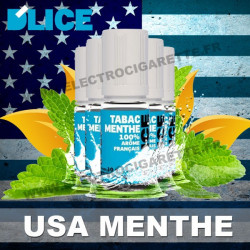 Pack 5 flacons 10 ml USA Menthe - D'Lice - Pack x 5