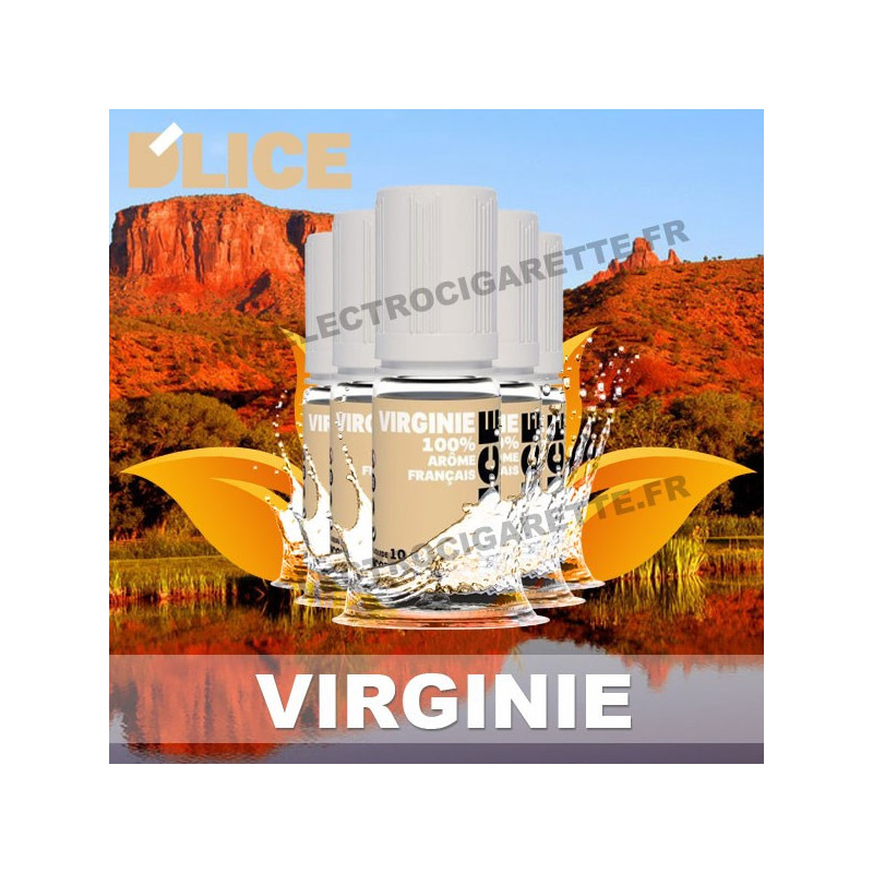 Pack 5 flacons 10 ml Classic Virginie - D'Lice