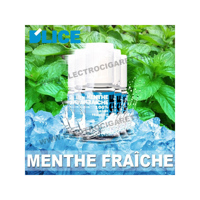 Pack 5 flacons 10 ml Menthe Fraîche - D'Lice