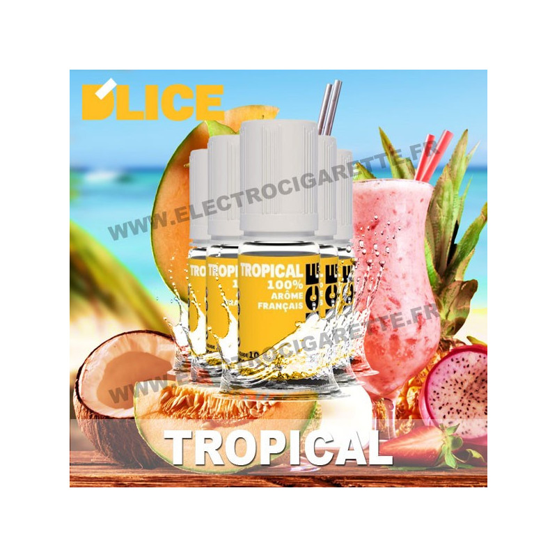 Pack 5 flacons 10 ml Tropical - D'Lice