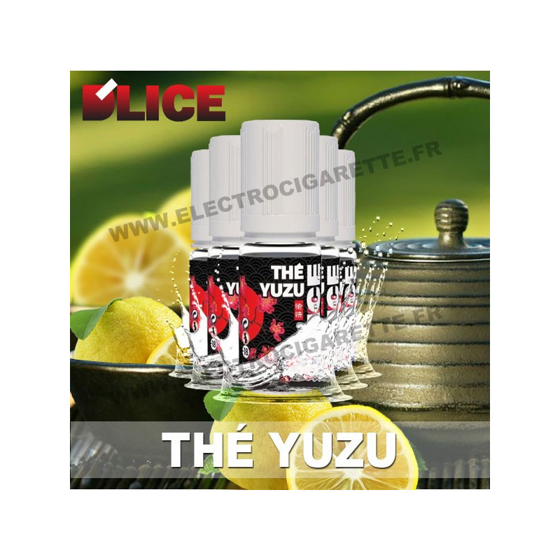 Pack 5 flacons 10 ml Thé Yuzu - D'Lice Série Spéciale