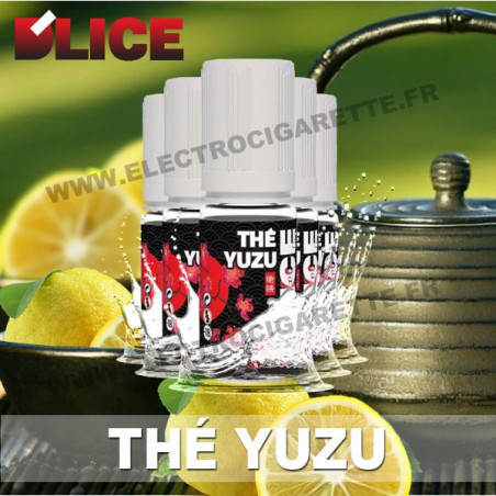 Pack 5 flacons 10 ml Thé Yuzu - D'Lice Série Spéciale