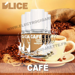 Pack 5 flacons 10 ml Café - D'Lice