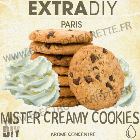 Mister Creamy Cookies - ExtraDiY - 10 ml - Arôme concentré