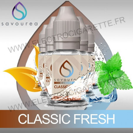 Pack 5 flacons 10 ml Classic Fresh - Savourea