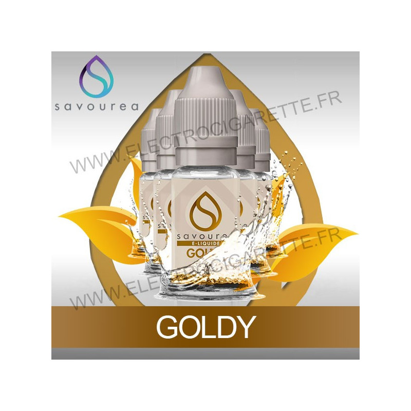 Pack 5 flacons 10 ml Goldy - Savourea