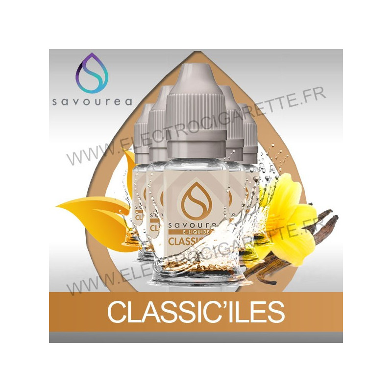 Pack 5 flacons 10 ml Classic'Iles - Savourea
