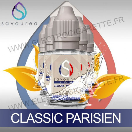 Pack 5 flacons 10 ml Classic Parisien - Savourea