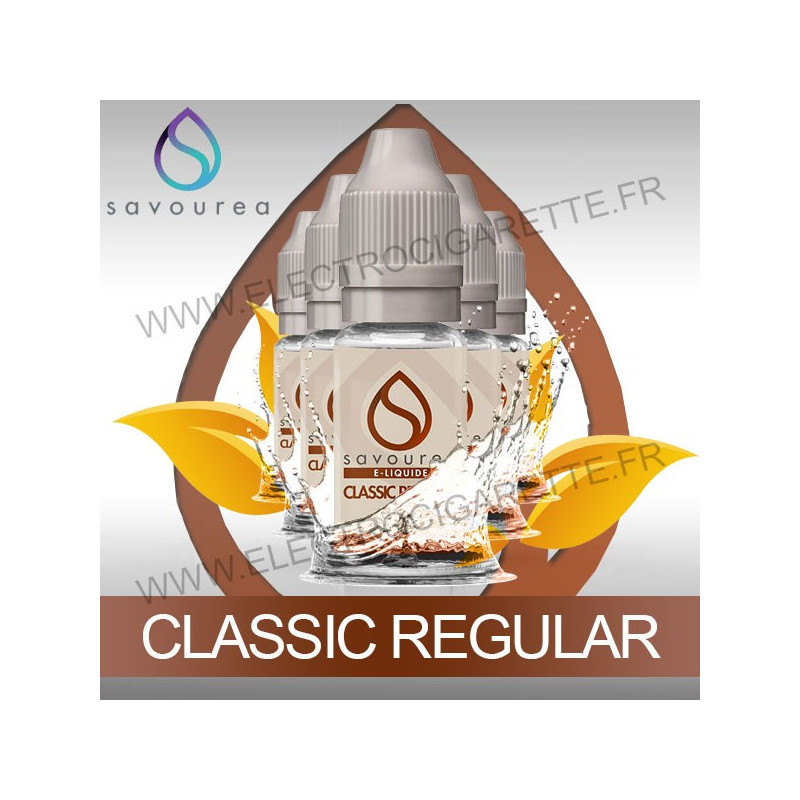 Pack 5 flacons 10 ml Classic Regular - Savourea