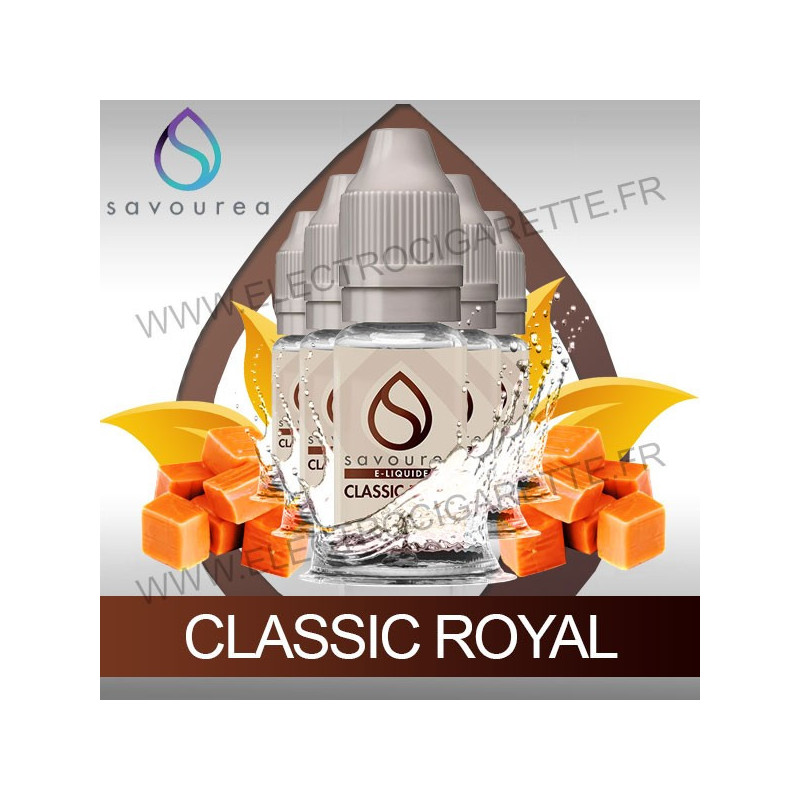Pack 5 flacons 10 ml Classic Royal - Savourea