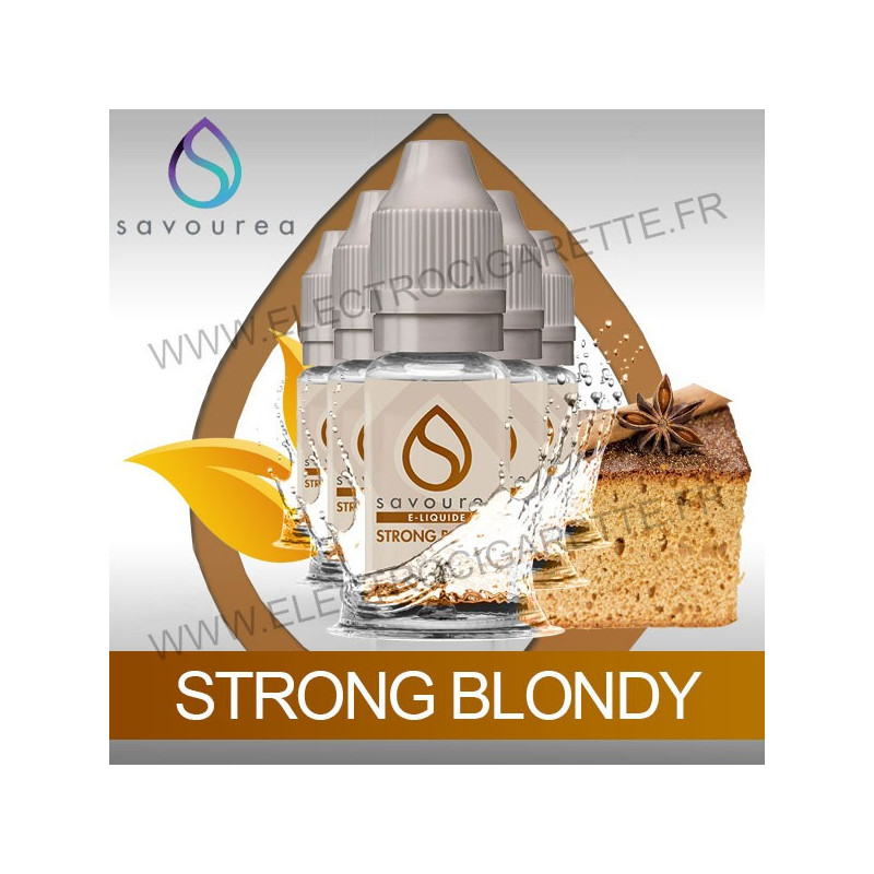Pack 5 flacons 10 ml Strong Blondy - Savourea