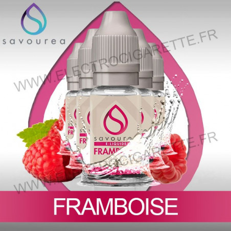 Pack 5 flacons 10 ml Framboise - Savourea