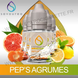 Pack 5 flacons 10 ml Pep's Agrumes - Savourea