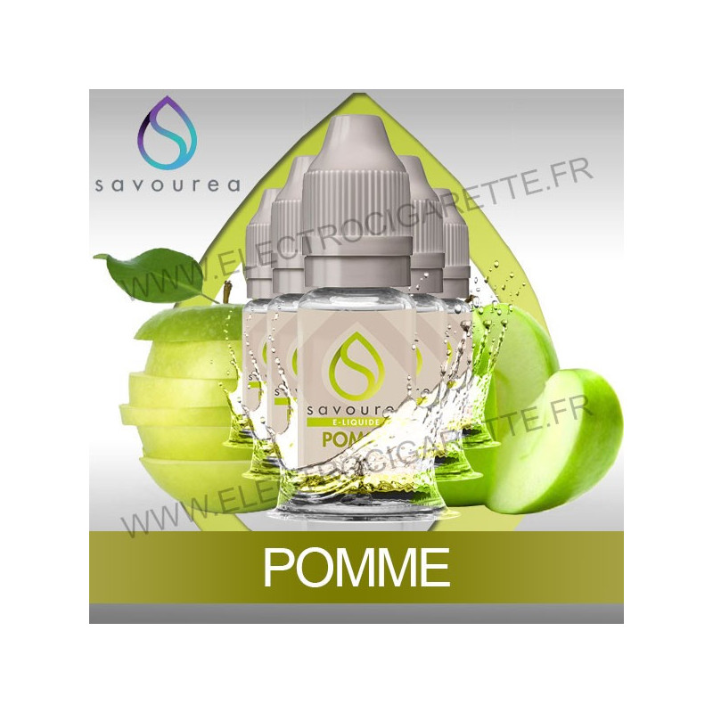 Pack 5 flacons 10 ml Pomme - Savourea