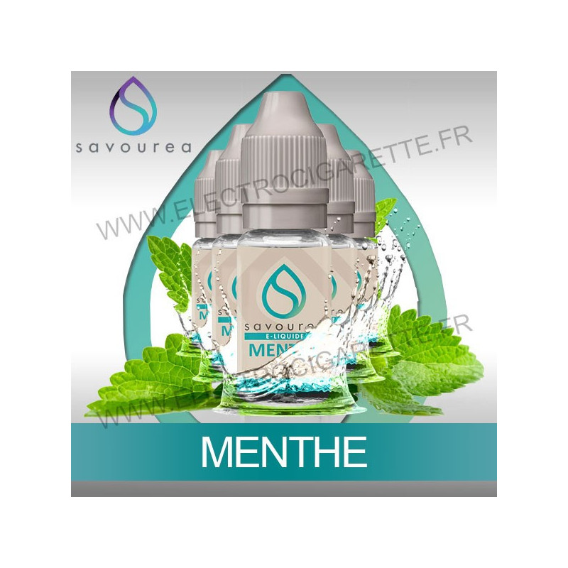 Pack 5 flacons 10 ml Menthe - Savourea