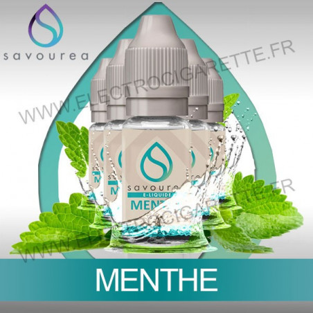Pack 5 flacons 10 ml Menthe - Savourea