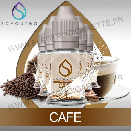 Pack 5 flacons 10 ml Cafe - Savourea