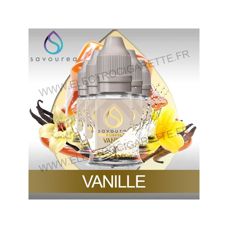 Pack 5 flacons 10 ml Vanille - Savourea