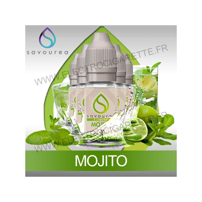 Pack 5 flacons 10 ml Mojito - Savourea