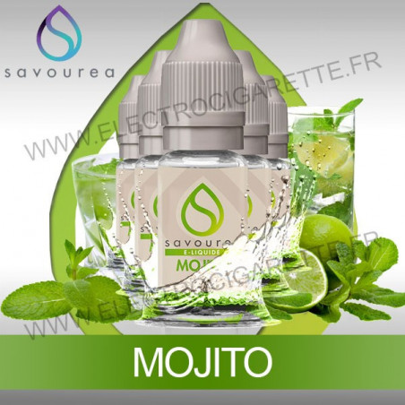 Pack 5 flacons 10 ml Mojito - Savourea