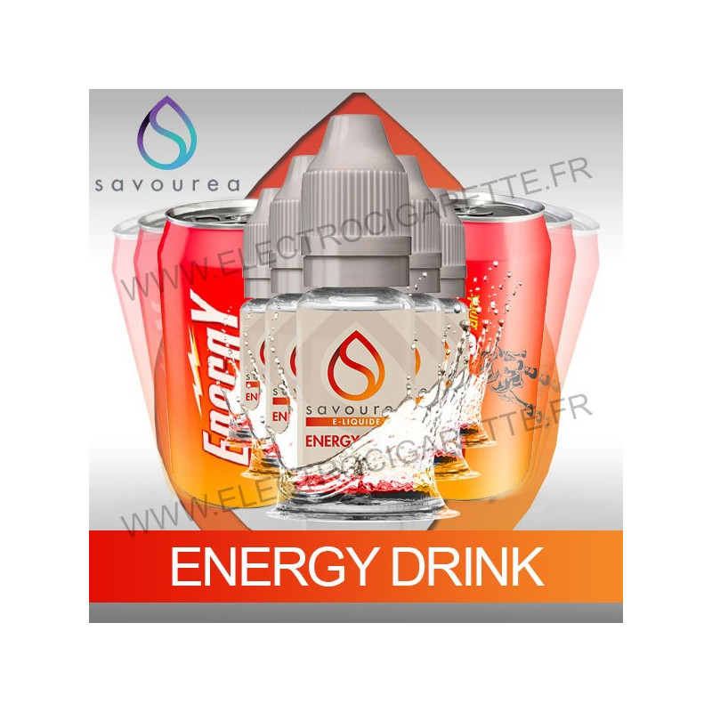 Pack 5 flacons 10 ml Energy Drink - Savourea
