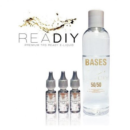 Kit TPD Ready DiY 200 ml - 0/3/6 mg - 50% PG / 50% VG - Readiy