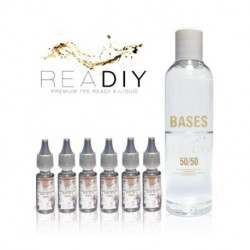 Kit TPD Ready DiY 200 ml - 0/3/6 mg - 50% PG / 50% VG - Readiy