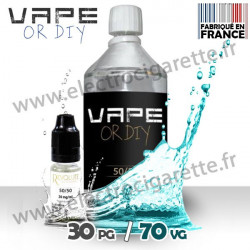Base 30%PG / 70%VG - Vape Or DiY - 1 Litre