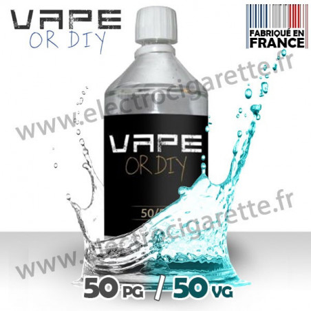 Base 50%PG / 50%VG - Vape Or DiY - 1 Litre - Destock
