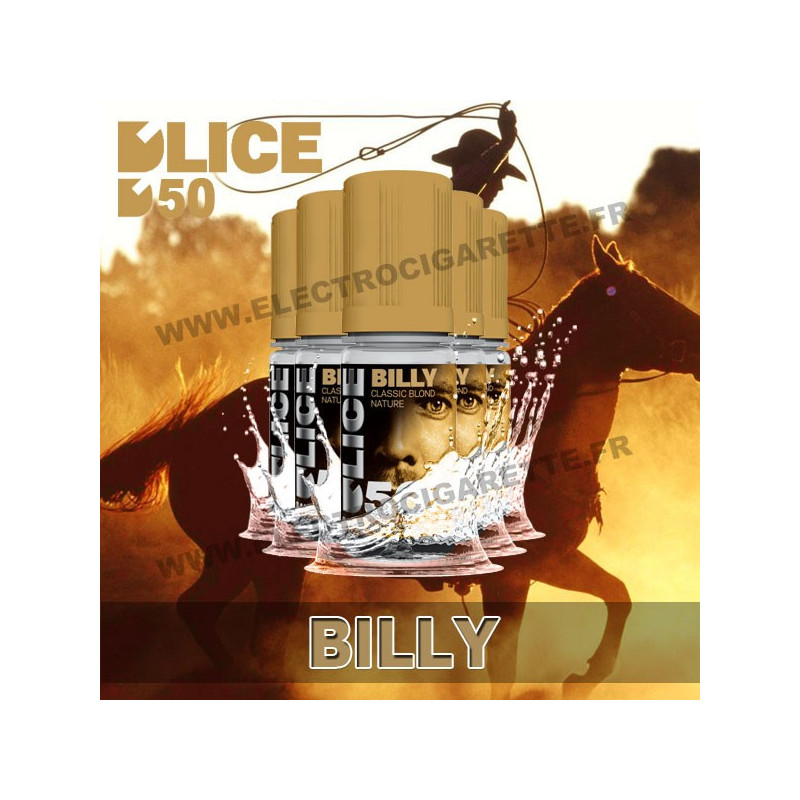 Pack 5 flacons 10 ml Billy - D'50 - D'Lice