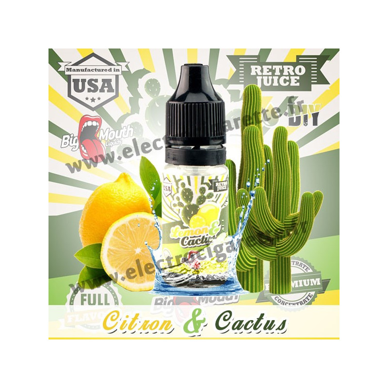 Lemon Cactus - Retro Juice DiY - Big Mouth