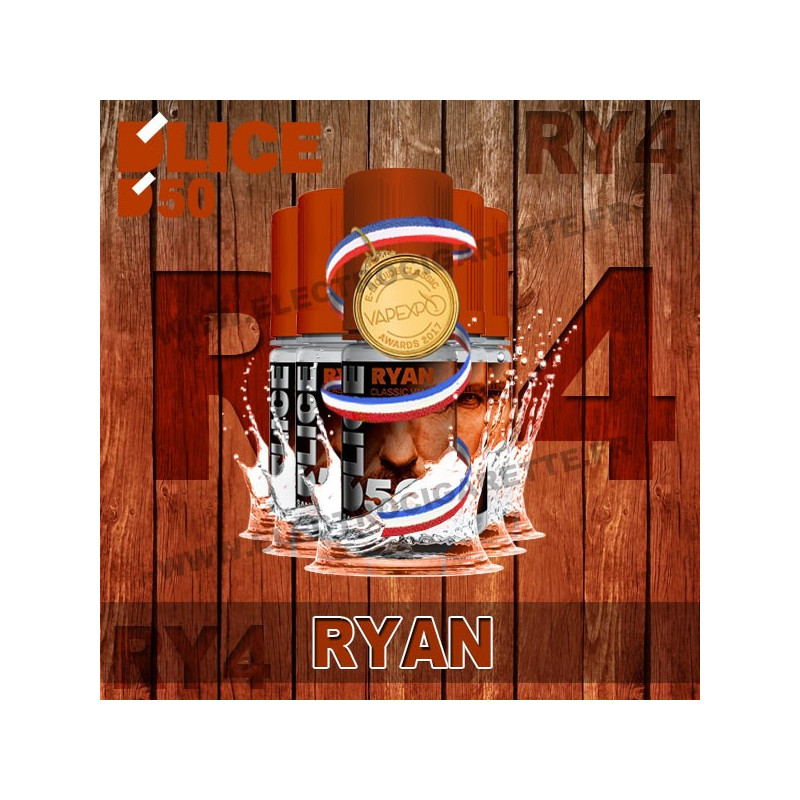Pack 5 flacons 10 ml Ryan - D'50 - D'Lice - Medaille d'or