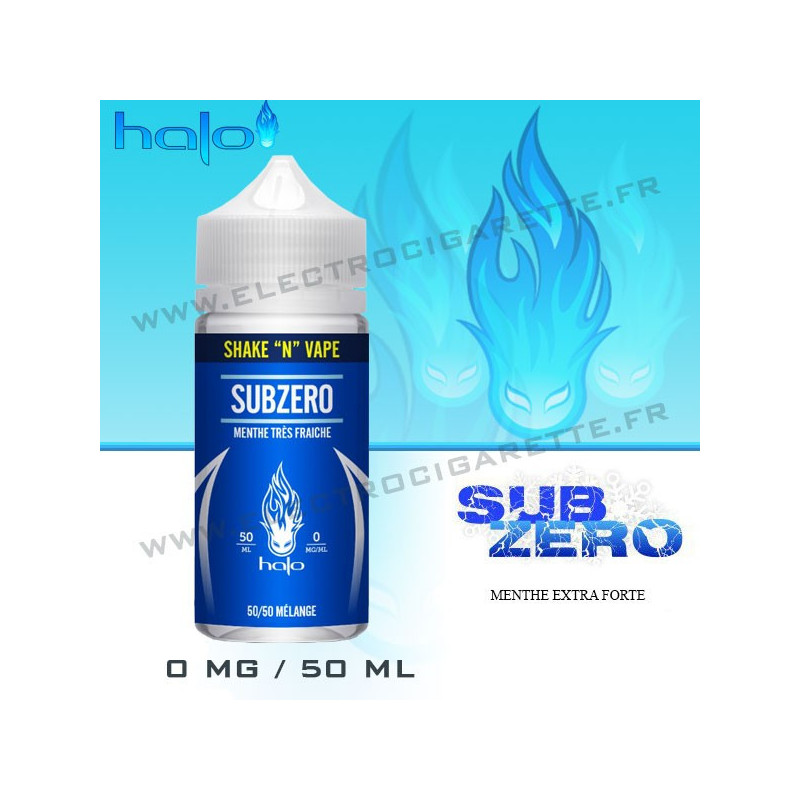 SubZero - Halo - Shake n Vape - ZHC 50ml