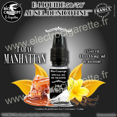 Classic Manhattan - Sel de Nicotine - BioConcept