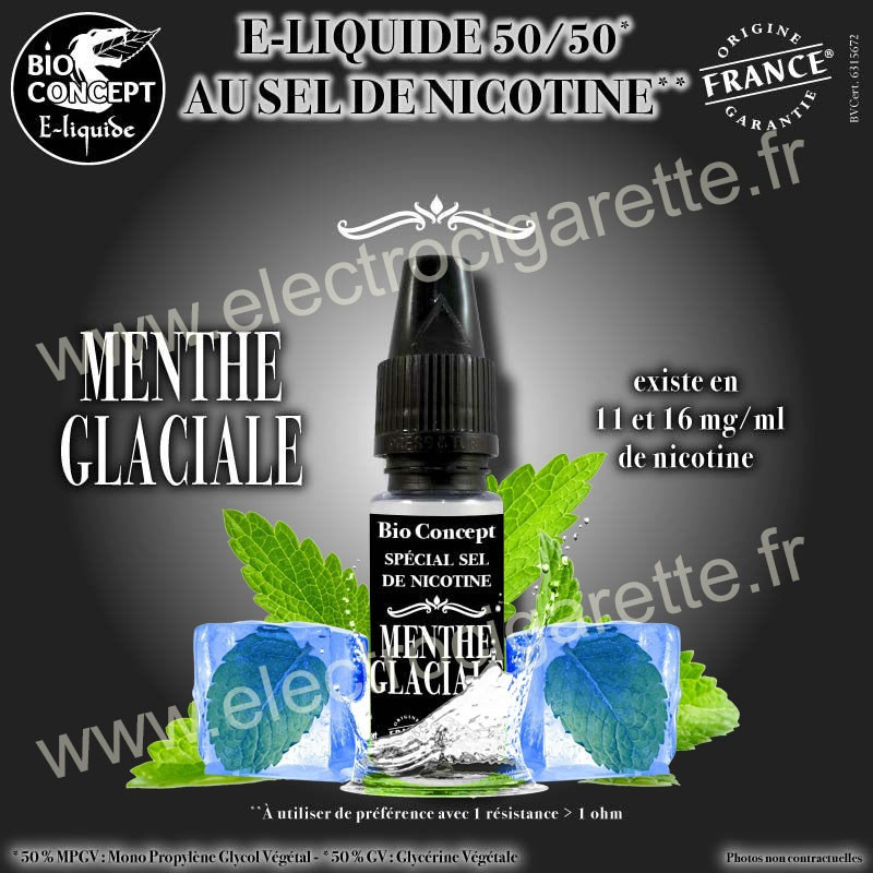 Menthe Glaciale - Sel de Nicotine - BioConcept