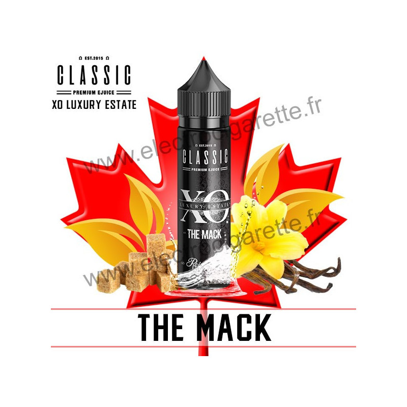 The Mack - XO Luxury Estates - Classic E-Juice - ZHC 50 ml