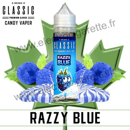 Razzy Blue - Candy Vaper - Classic E-Juice - ZHC 50 ml